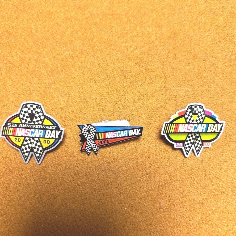 NASCAR Day Daytona 500 Pins Jeff Gordon #24 Marble Lot‎ 6pc 1998-2010